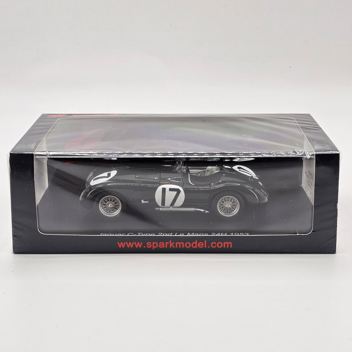 Spark Jaguar XK 120C #17 Jaguar Cars Ltd 24Hrs Le Mans 1953 1/43 Scale S2944