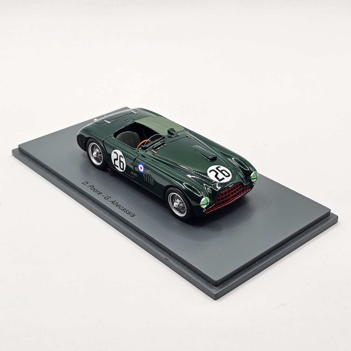 Spark Aston Martin DB3 #26 Aston Martin Ltd Le Mans 1952 1/43 Scale S2433