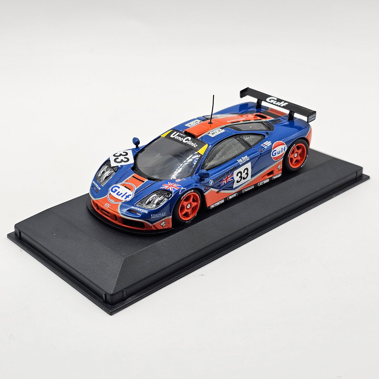 Minichamps McLaren F1 GTR #33 Gulf Racing Le Mans 1996 1/43 Scale