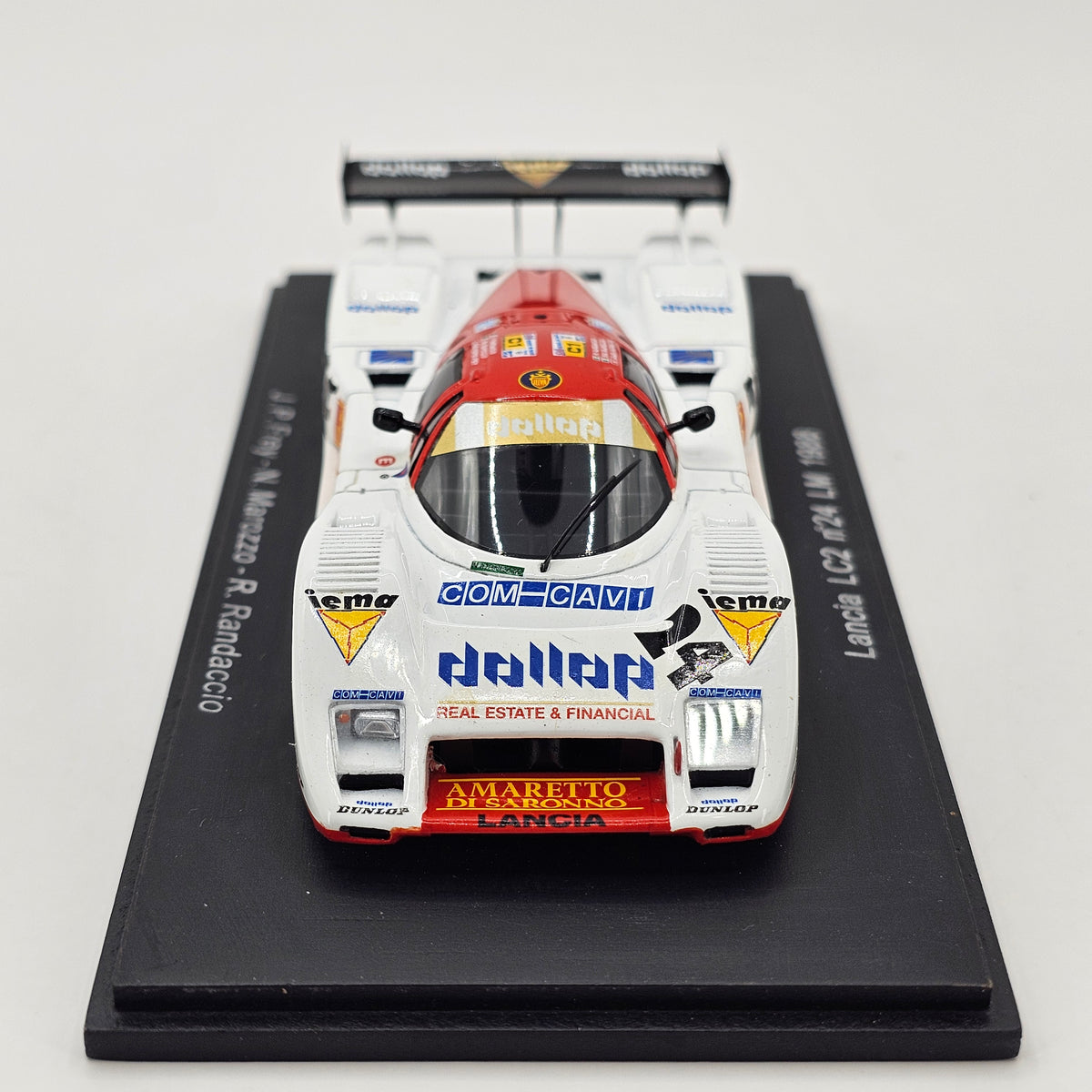 Spark Lancia LC2 #24 Dollop Racing 24Hrs Le Mans 1988 1/43 Scale