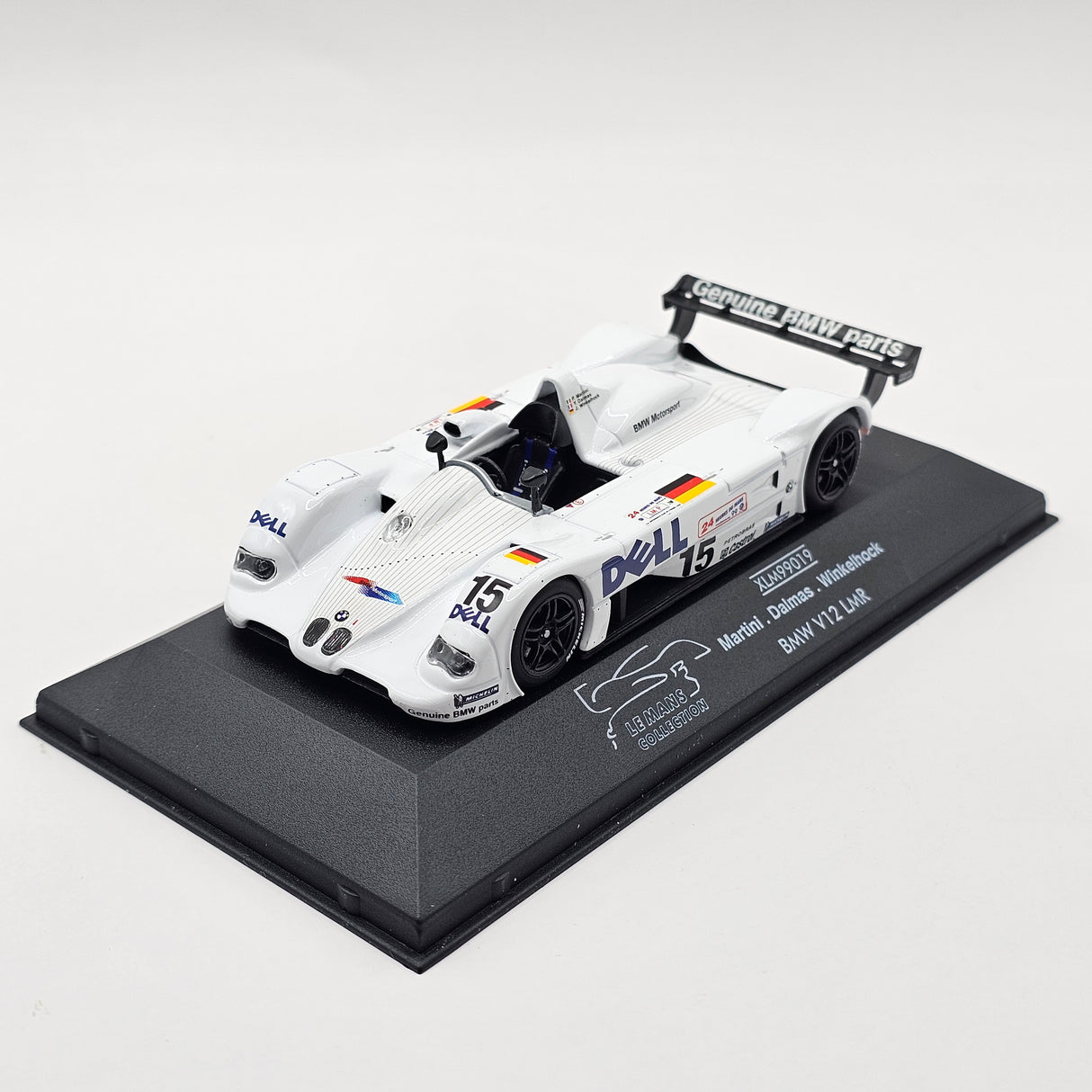Onyx BMW V12 LMR #15 Team BMW Motorsport 24Hrs Le Mans Winner 1999 1/43 Scale