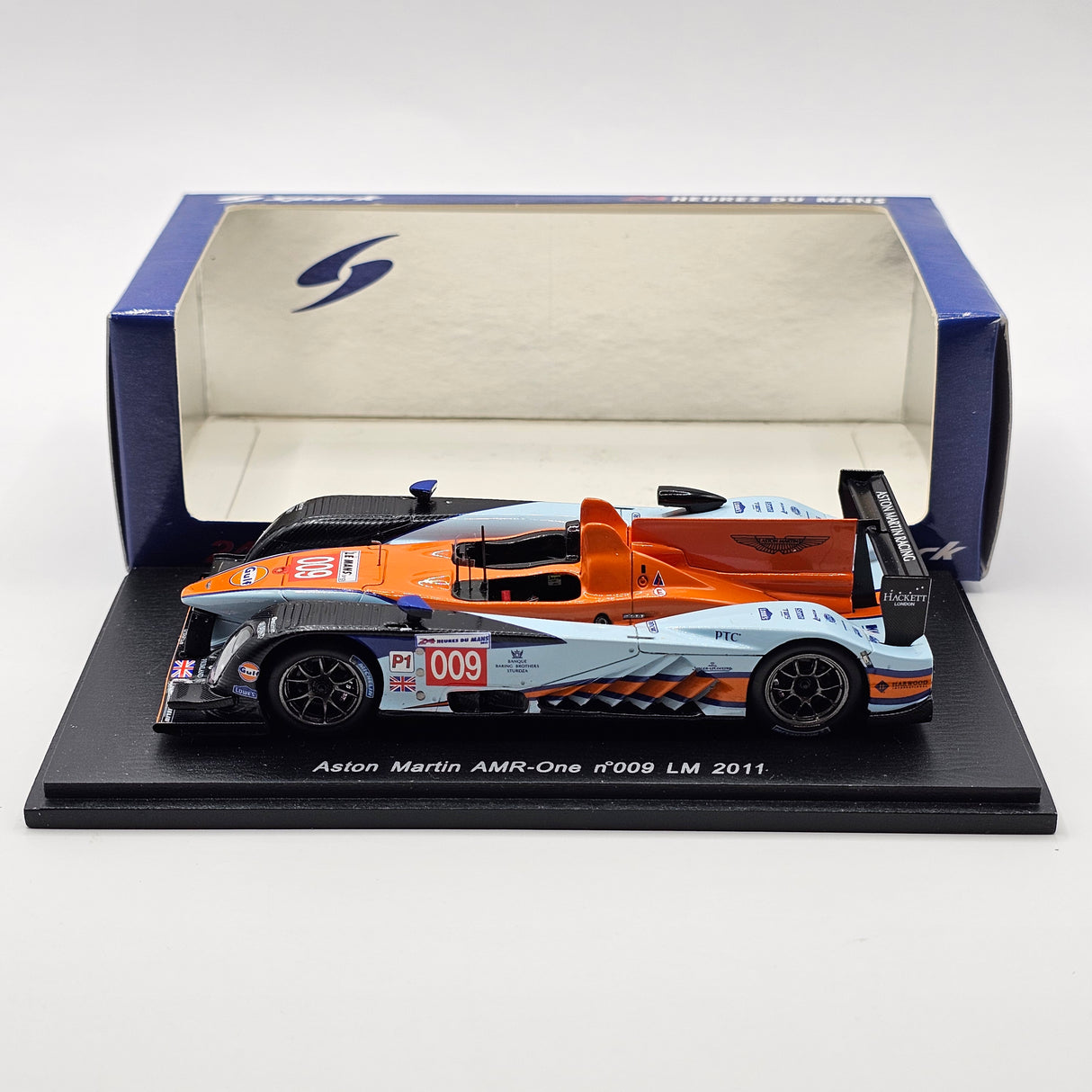 Spark Aston Martin AMR-One #009 Aston Martin Racing 24Hrs Le Mans 2011 1/43 Scale