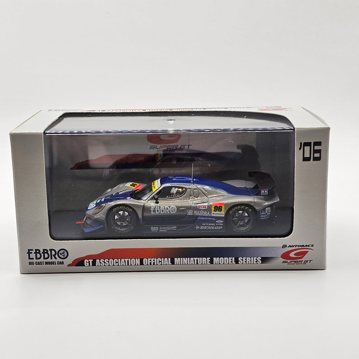 EBBRO Vemac RD350R #96 Ebbro Team Nova Super GT 2006 GT300 1/43 Scale