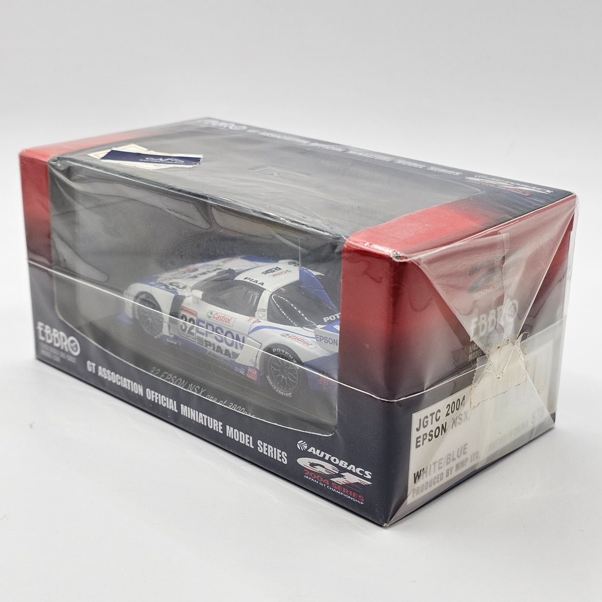 EBBRO Honda NSX #32 Epson Nakajima Racing JGTC GT500 2004 1/43 Scale