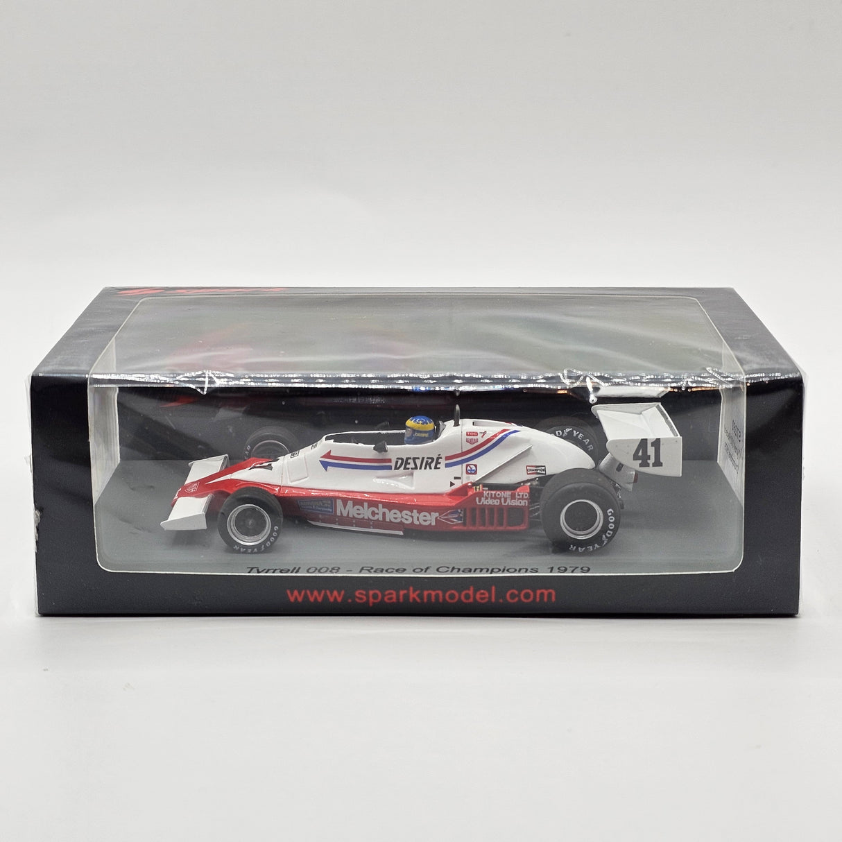 Spark Tyrrell 008 #41 Desiré Wilson Race of Champions 1979 1/43 Scale S7280