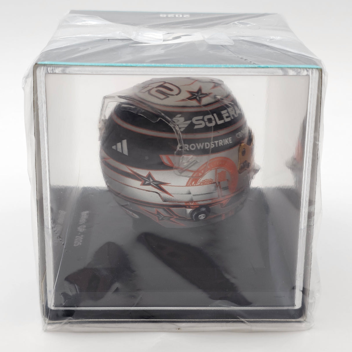 Spark Kimi Antonelli Mercedes Petronas Team British F1 GP 2025 Helmet 1/5 Scale