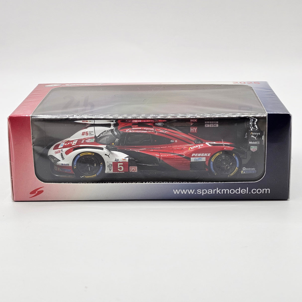 Spark Porsche 963 #5 Porsche Penske Motorsport 24Hrs Le Mans 2025 1/43 Scale