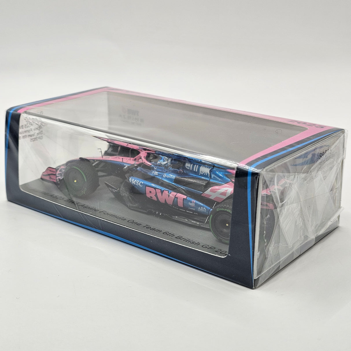 Spark Alpine A525 #10 Pierre Gasley British F1 GP 2025 6th 1/43 Scale S9615