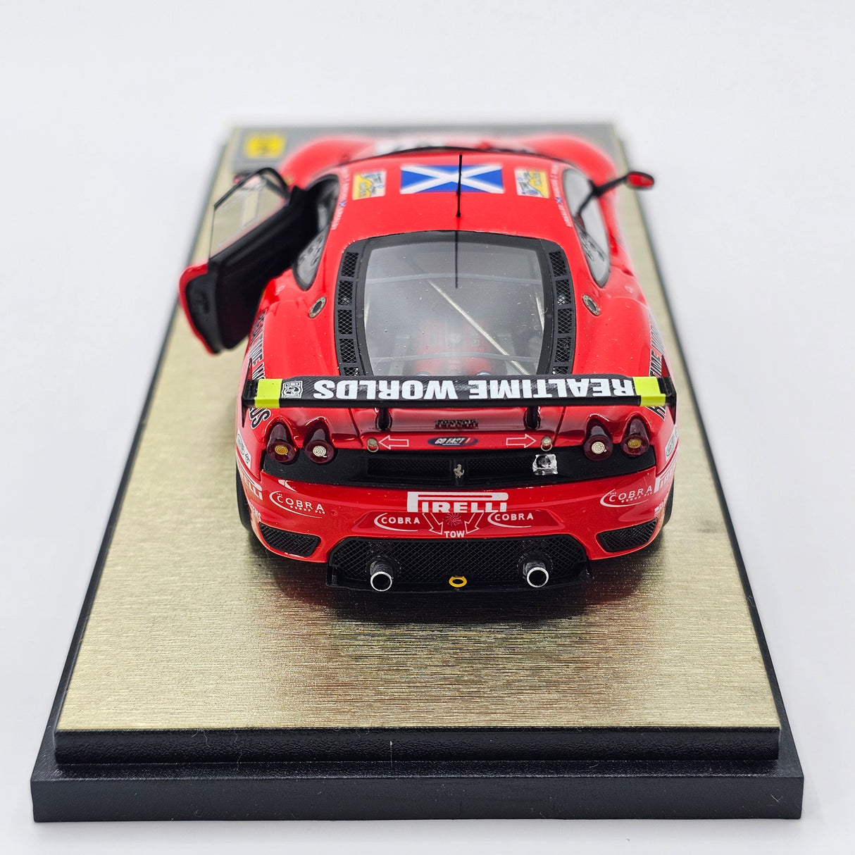 BBR Ferrari F430 GT2 #87 Scuderia Ecosse 24Hrs Le Mans 2007 1/43 Scale