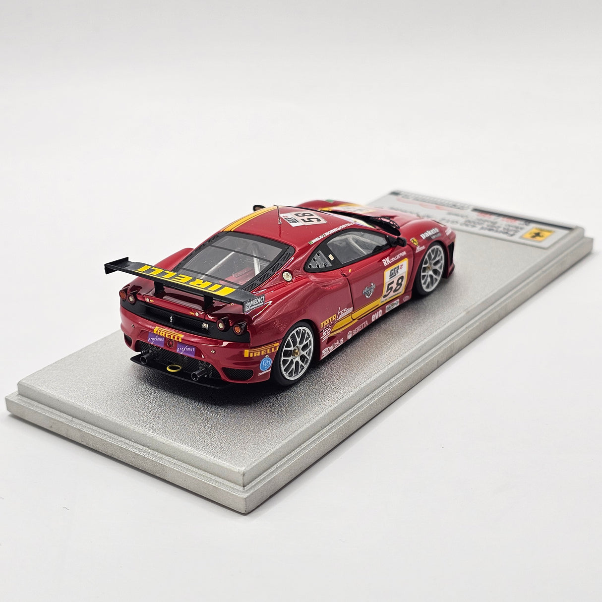 Tecnomodel Ferrari F430 GT2 #58 AF Corse Spa 24Hrs 2006 1/43 Scale TLA 04D-EX
