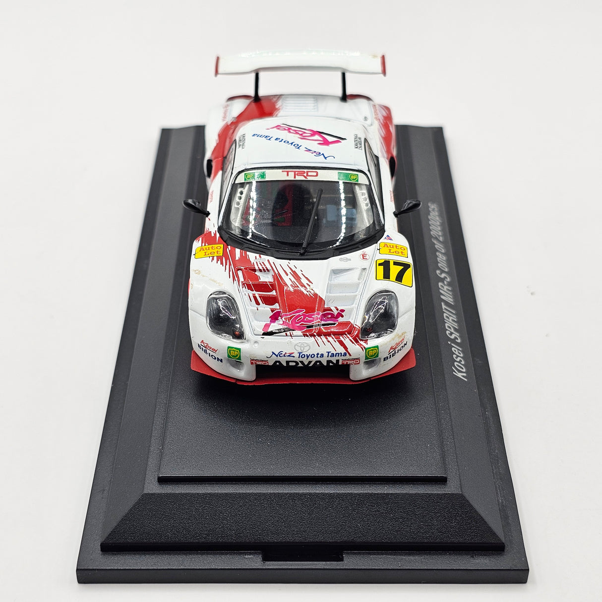 EBBRO Toyota MR-S #17 Kosei TOM'S Spirit JGTC GT300 2002 1/43 Scale