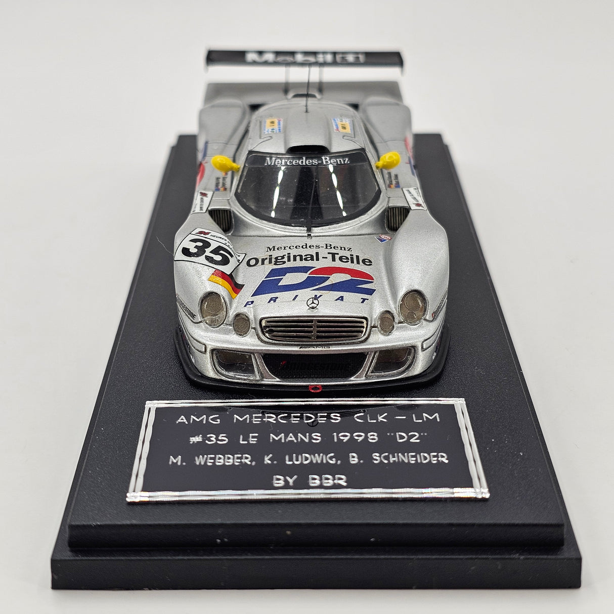 BBR Mercedes-Benz CLK GTR #35 AMG Mercedes 24Hrs Le Mans 1998 1/43 Scale