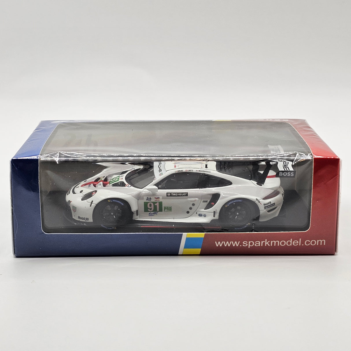 Spark Porsche 911 RSR-19 #91 Porsche GT Team Winner GTE Pro Le Mans 2022 1/43 Scale