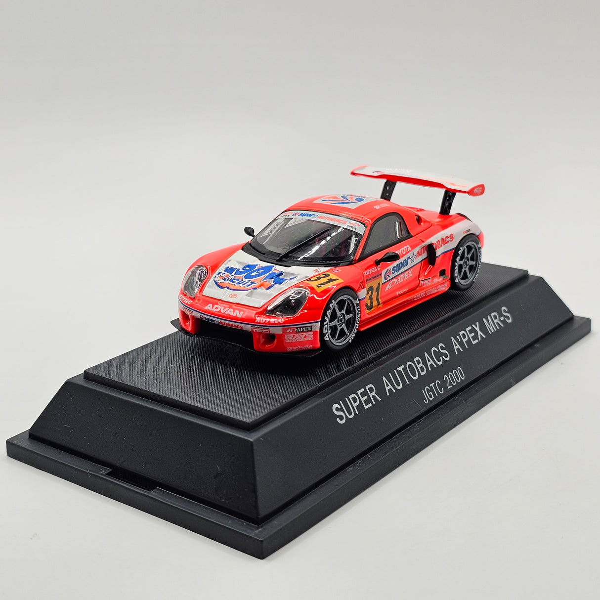 EBBRO Toyota MR-S #31 Super Autobacs A'PEX JGTC GT300 2000 1/43 Scale