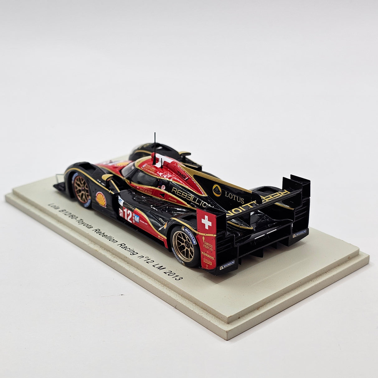 Spark Lola B12/60 Toyota #12 Rebellion Racing Le Mans 2013 1/43 Scale S3744