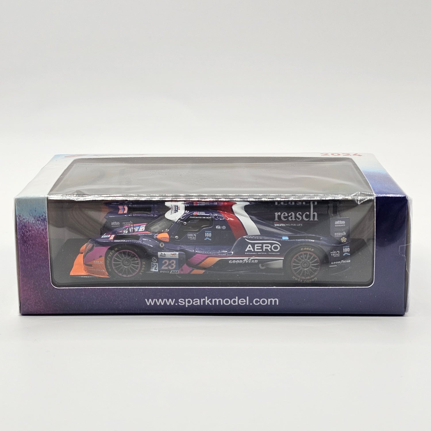 Spark Oreca 07 Gibson #23 United Autosport USA Le Mans 24Hrs 2024 1/43 Scale