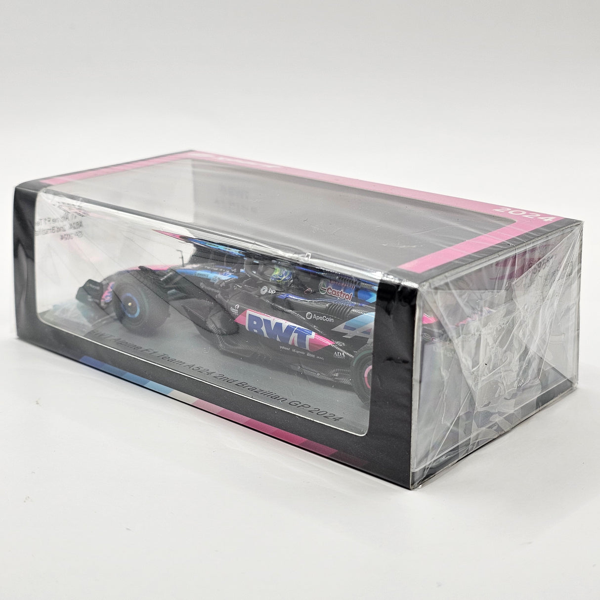 Spark Alpine A524 #31 Esteban Ocon 2nd Brazilian F1 GP 2024 1/43 Scale S9551