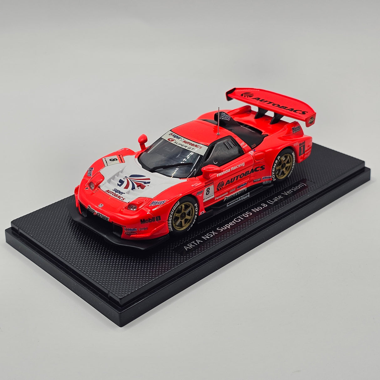 EBBRO Honda NSX #8 ARTA Super GT GT500 2005 (Late Version) 1/43 Scale