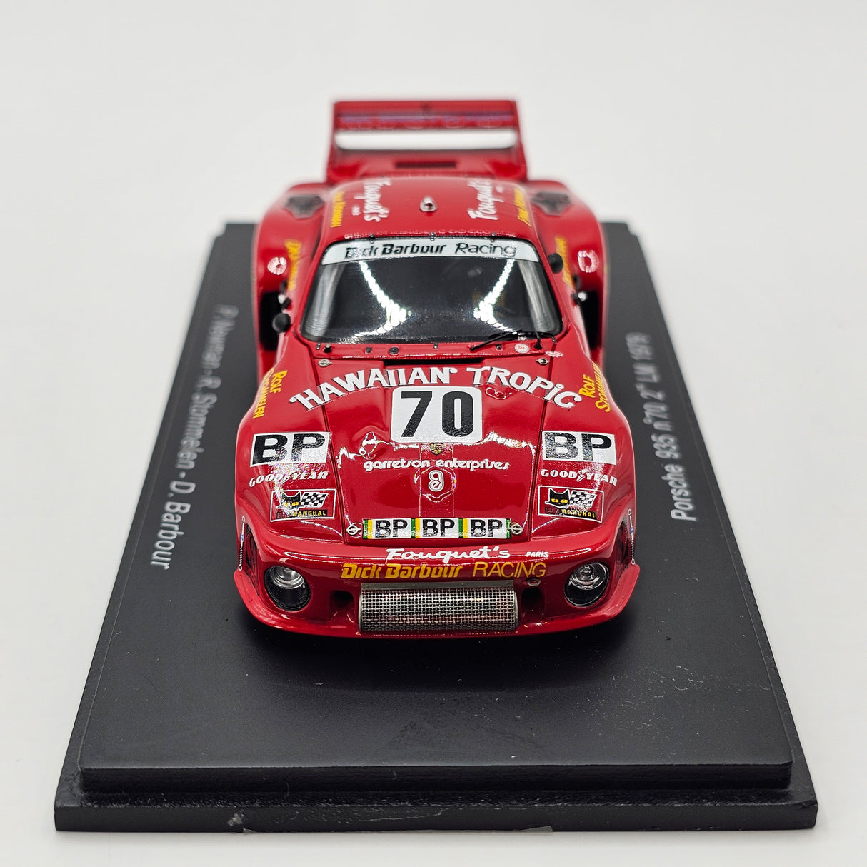 Spark Porsche 935 #70 Dick Barbour Racing IMSA GTX Winner 24Hrs Le Mans 1979 1/43 Scale