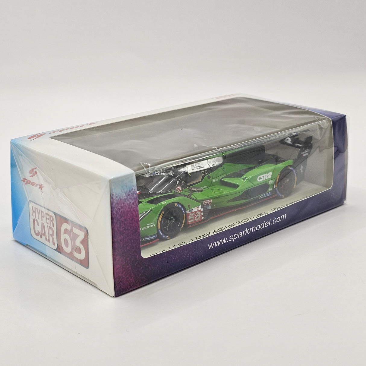 Spark Lamborghini SC63 #63 Lamborghini Iron Lynx 24Hrs Le Mans 2024 1/43 Scale S9125
