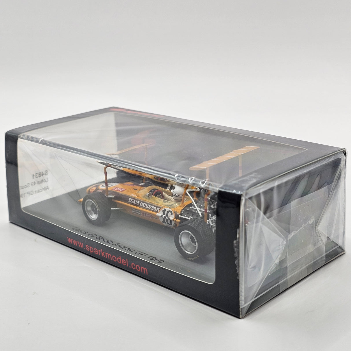 Spark Lotus 49 #16 John Love South African F1 GP 1969 1/43 Scale S4831