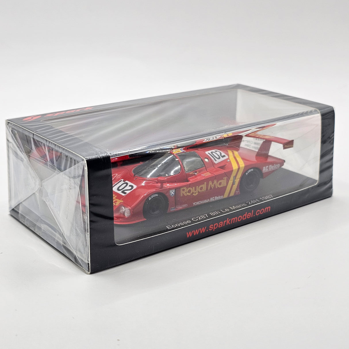 Spark Ecosse C286 #102 Swiftair Ecurie Ecosse 24Hrs Le Mans 1987 1/43 Scale S8227