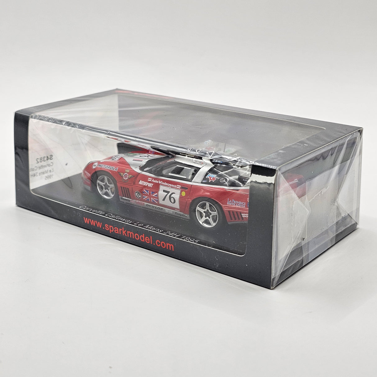 Spark Corvette Callaway #76 Agusta Racing Team Le Mans 24H 1995 1/43 Scale S4382