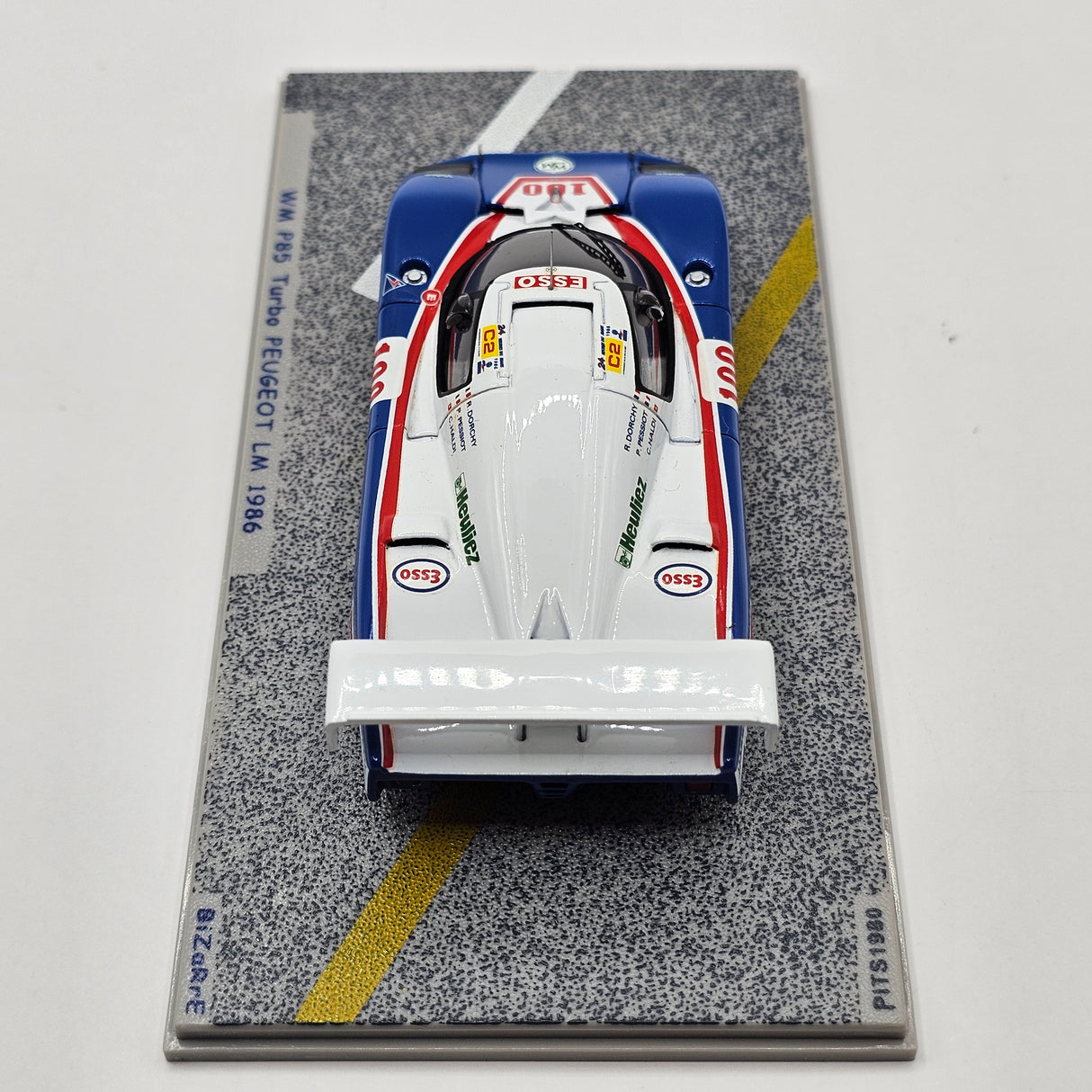 Spark Bizarre Peugeot P85 Turbo #100 Le Mans 1986 1/43 Scale BZ391