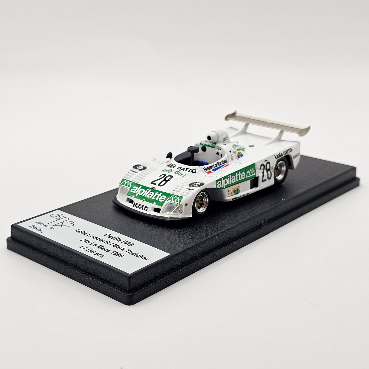 Trofeu DSN Osella PA8 #28 Scuderia Torino Corse 24Hrs Le Mans 1980 1/43 Scale