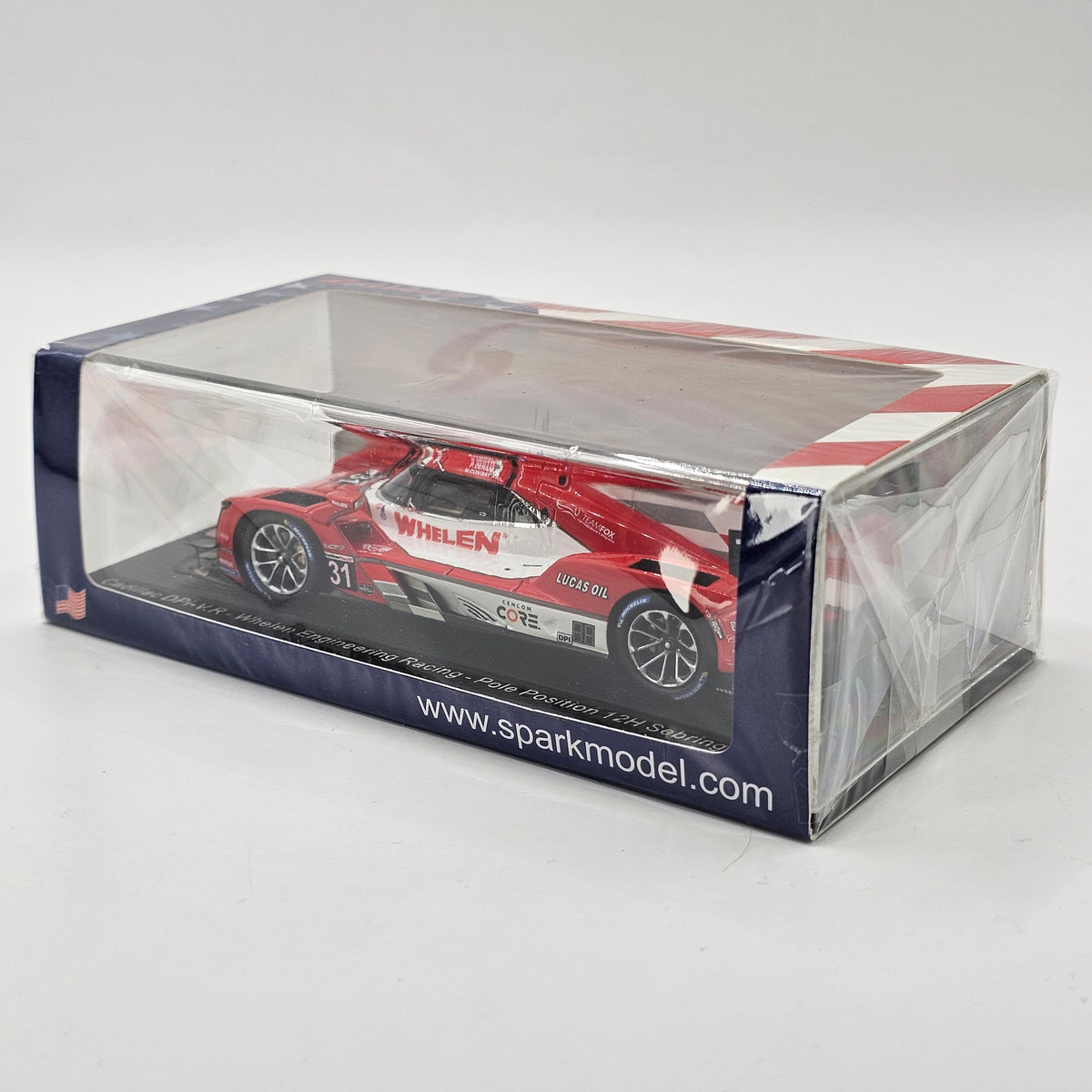 Spark Cadillac DPi-V.R #31 Whelen Engineering Racing Pole Position 12Hrs Sebring 2021 1/43 Scale