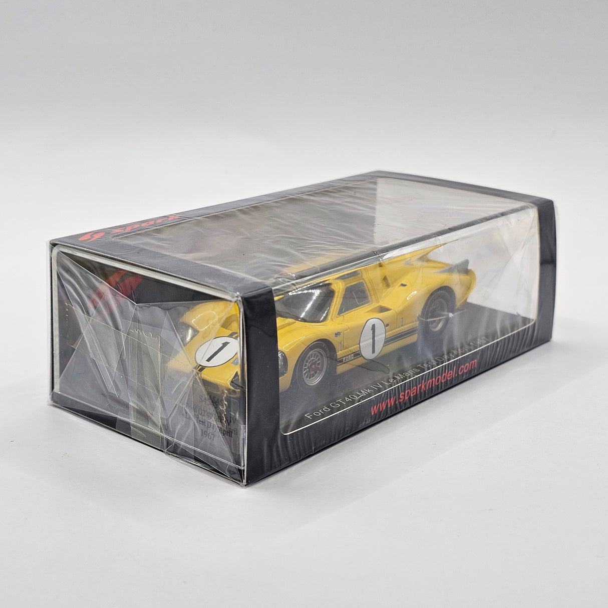 Spark Ford GT40 MK IV #1 Test Car 24Hrs Le Mans 1967 1/43 Scale S4545