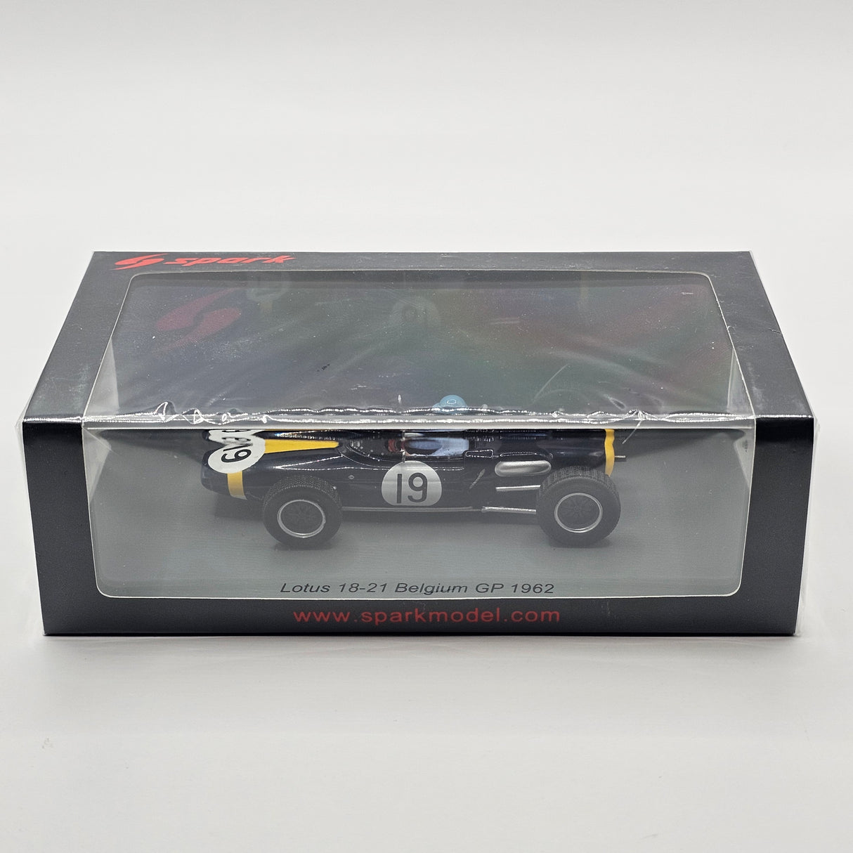 Spark Lotus 18-21 #19 Lucien Bianchi Belgium F1 GP 1962 1/43 Scale S7453