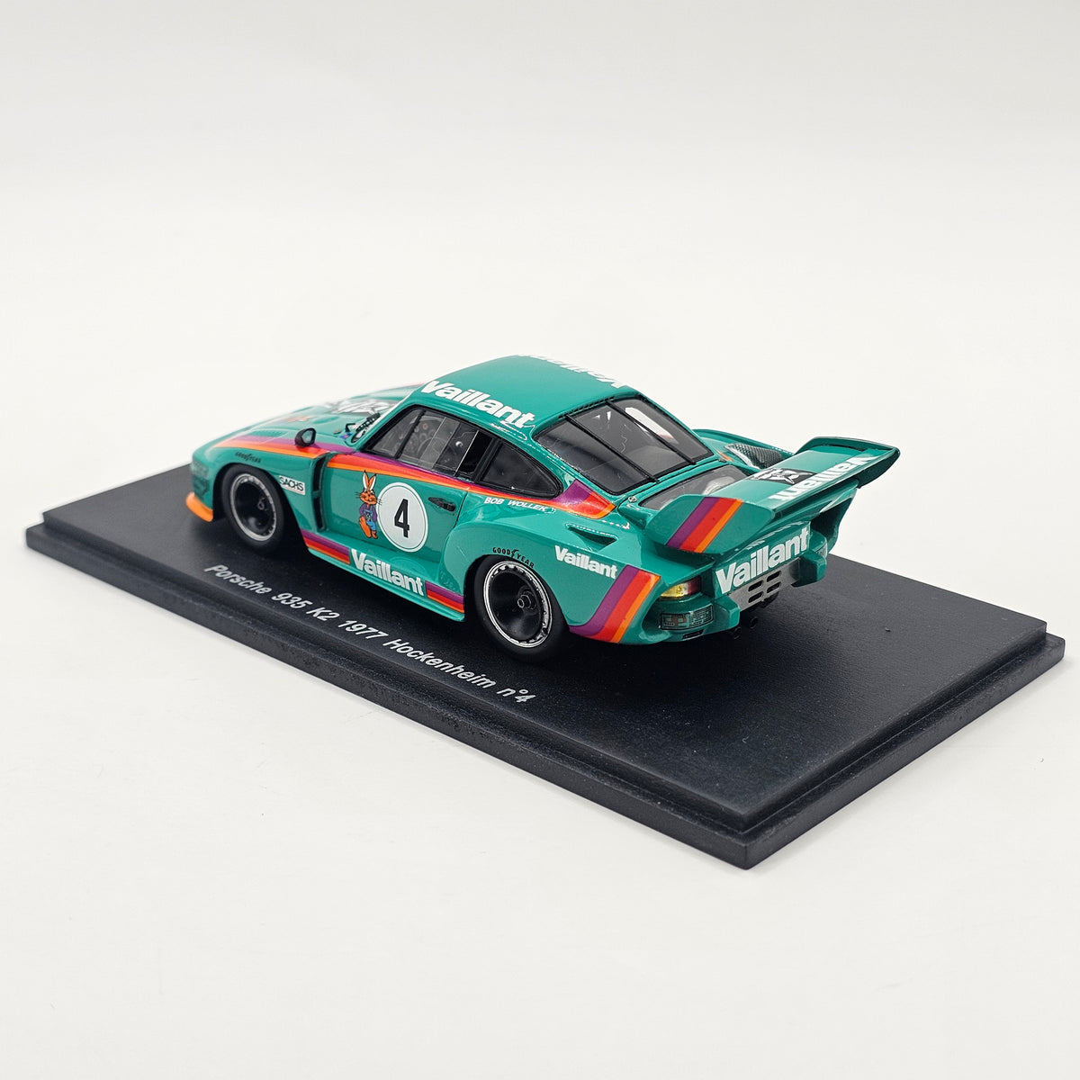 Spark Porsche 935 K2 #4 Kremer Racing Winner 6Hrs Hockenheim 1977 1/43 Scale