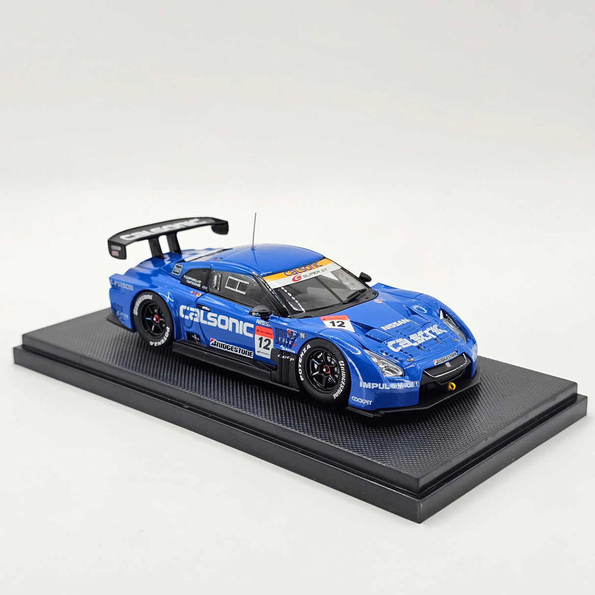 EBBRO Nissan GT-R #12 Calsonic Impul Super GT GT500 Rd.3 Fuji 2010 1/43 Scale