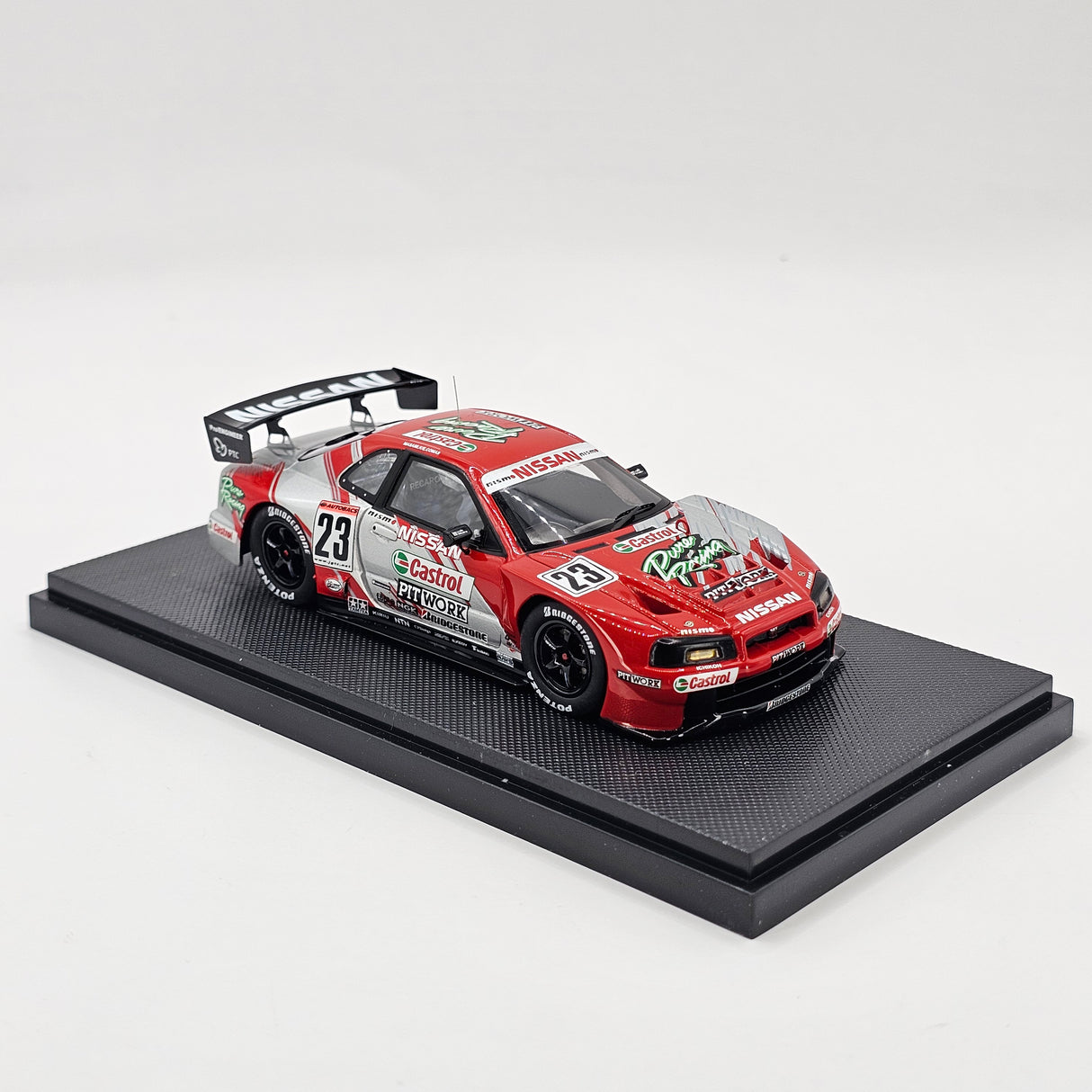 EBBRO P4 Nissan Skyline R34 GT-R #23 Castrol Pitwork JGTC GT500 2002 1/43 Scale