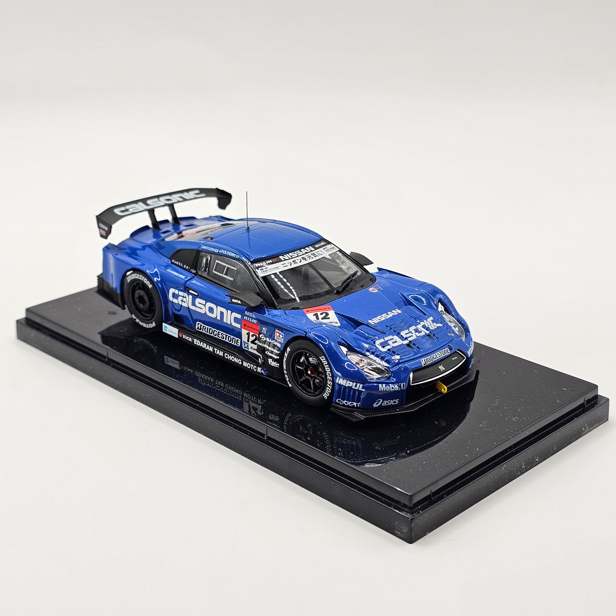 EBBRO Nissan GT-R #12 Calsonic Team Impul Super GT GT500 2013 1/43 Scale