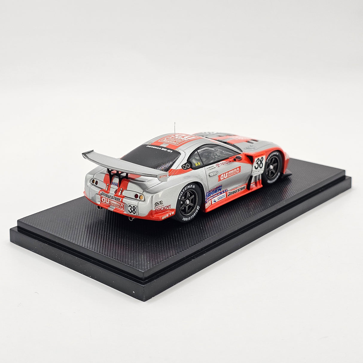 EBBRO P4 Toyota Supra GT500 #38 au Toyota Team Cerumo JGTC 2003 1/43 Scale