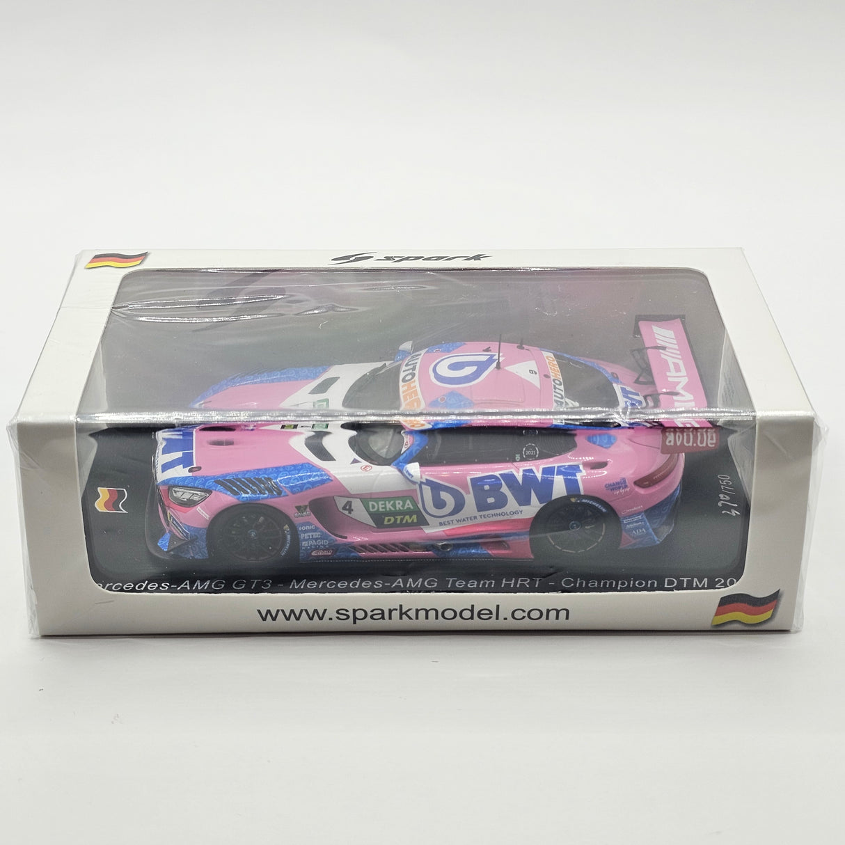 Spark Mercedes-AMG GT3 #4 Team HRT DTM 2021 Champion 1/43 Scale SG790