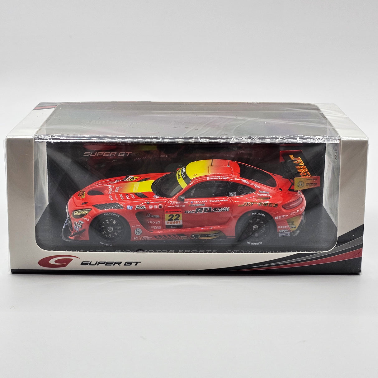 Spark Mercedes AMG GT3 Evo #22 R'Qs Motor Sports Super GT GT300 2025 1/43 Scale