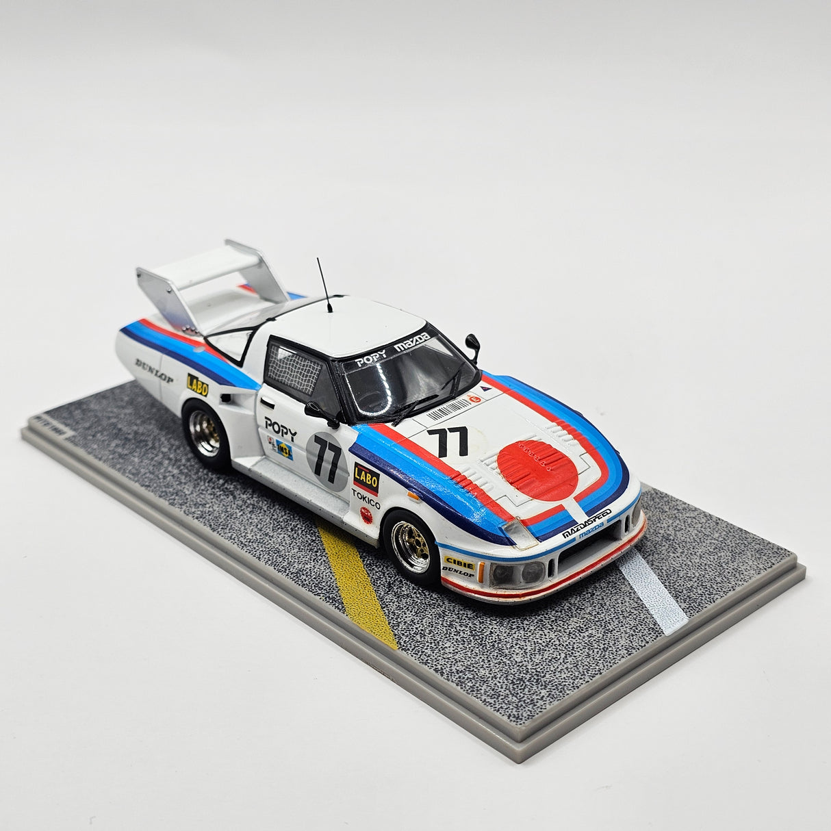 Spark Mazda RX-7 #77 Mazda Auto Le Mans 24Hrs 1979 Rotary History 1/43 Scale