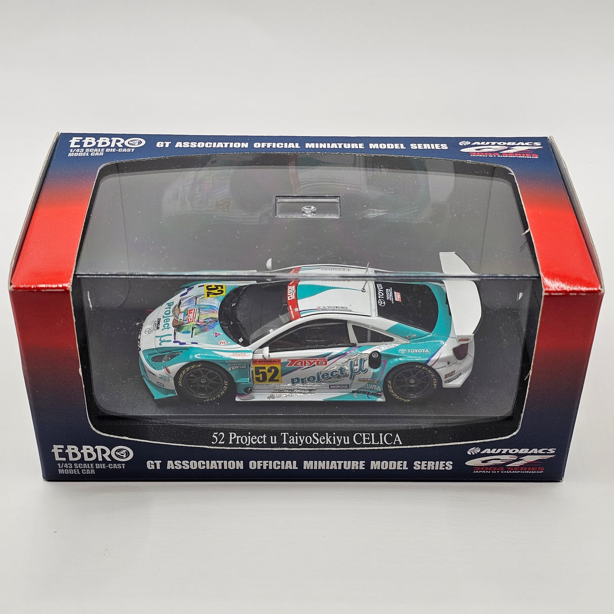 EBBRO Toyota Celica #52 Team Cerumo Project u JGTC GT300 2004 1/43 Scale