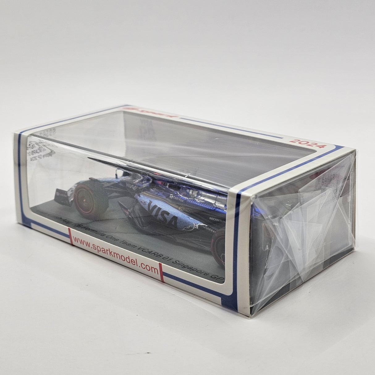 Spark Visa Cash App F1 Team VCARB 01 #3 Ricciardo Singapore F1 GP 2024 1/43 Scale