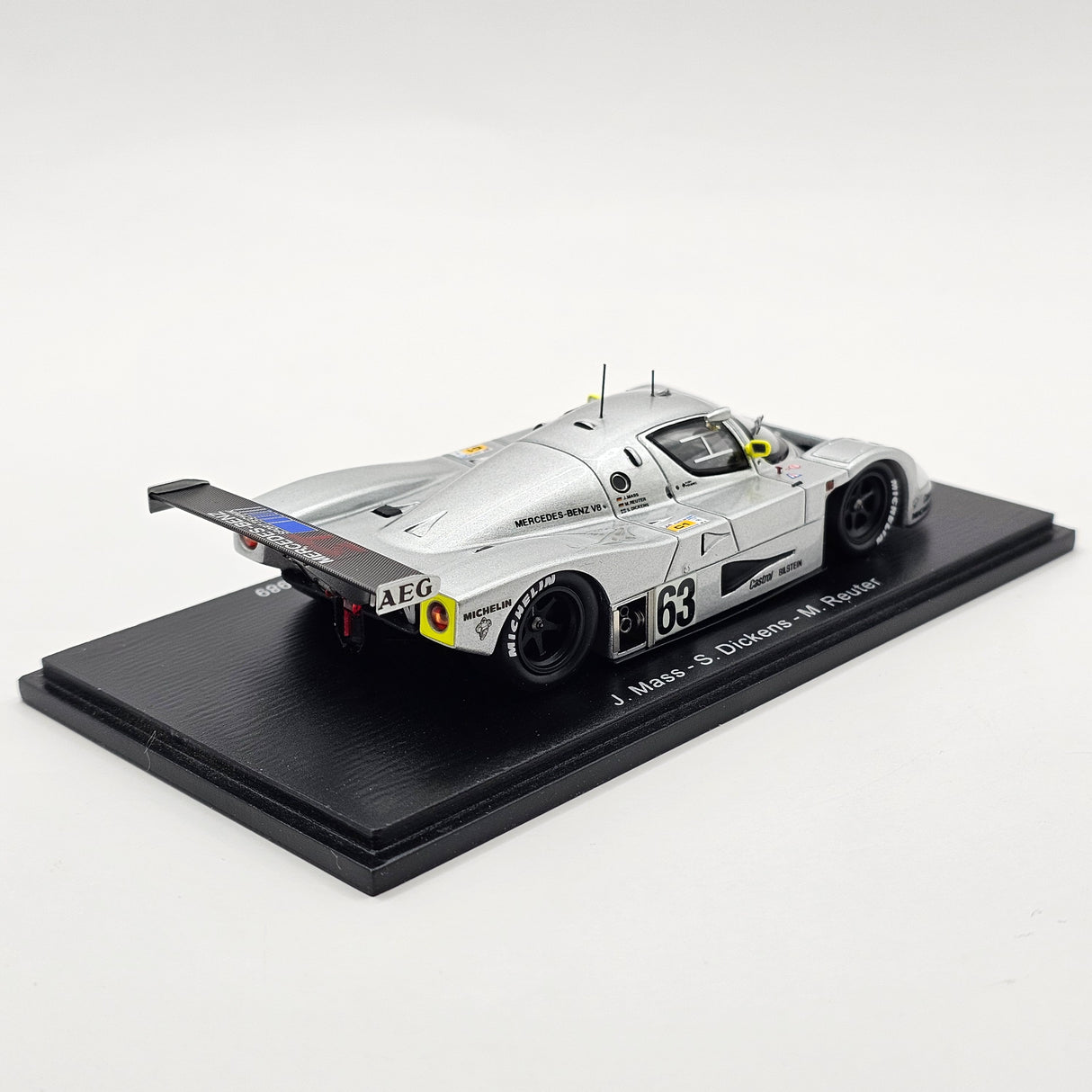 Spark Sauber C9 #63 Team Sauber Mercedes Winner 24Hrs Le Mans 1989 1/43 Scale