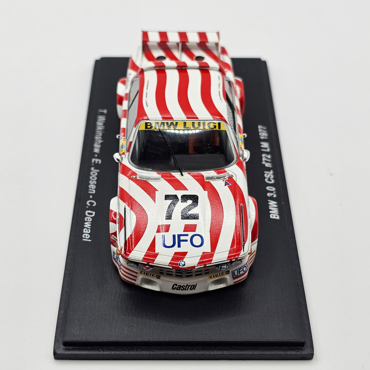 Spark BMW 3.0 CSL #72 Luigi Racing 24Hrs Le Mans 1977 1/43 Scale S1574