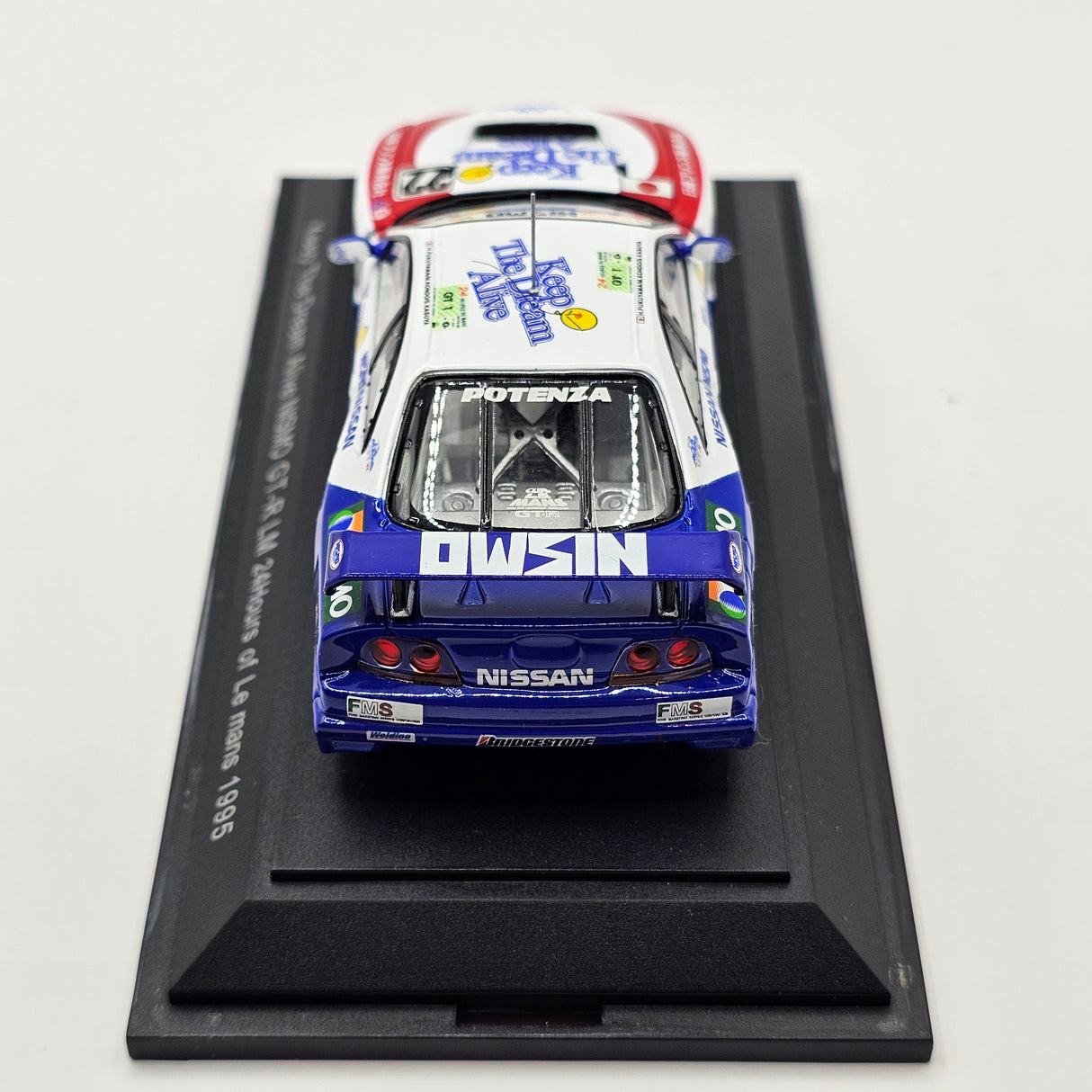 EBBRO Nissan Nismo GT-R R33 #22 Nismo Le Mans 24Hrs LMGT1 1995 1/43 Scale