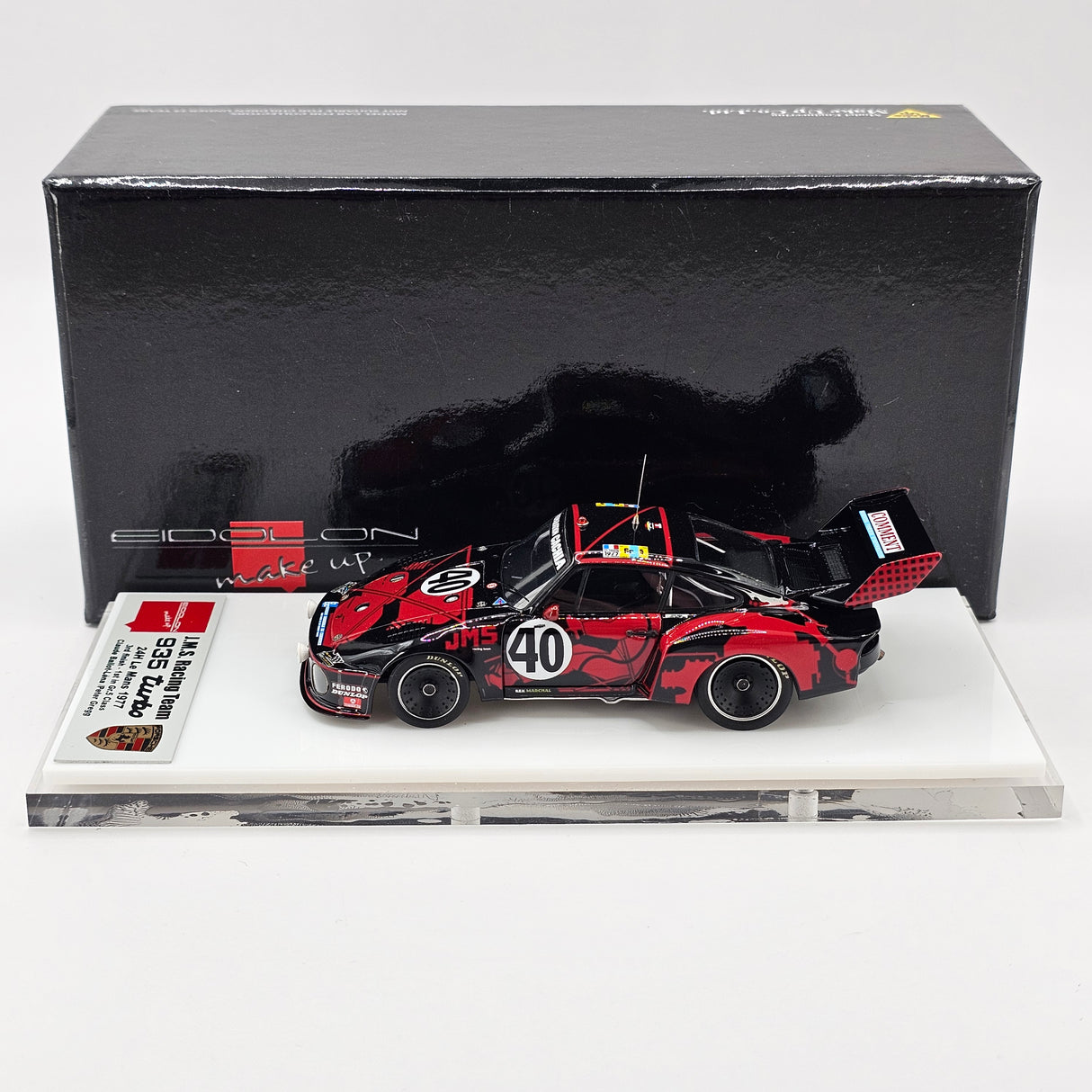 Make Up Eidolon Porsche 935/77 #40 JMS Racing 24Hrs Le Mans 1977 1/43 Scale
