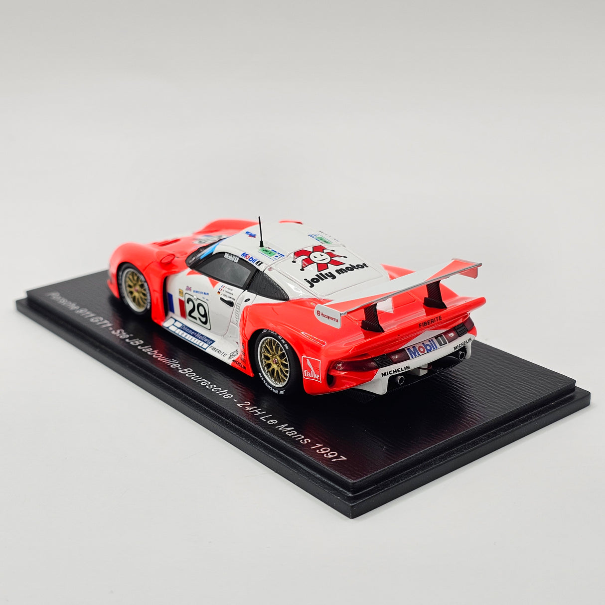 Spark Porsche 911 GT1 #29 JB Racing 24Hrs Le Mans 1997 1/43 Scale S5606