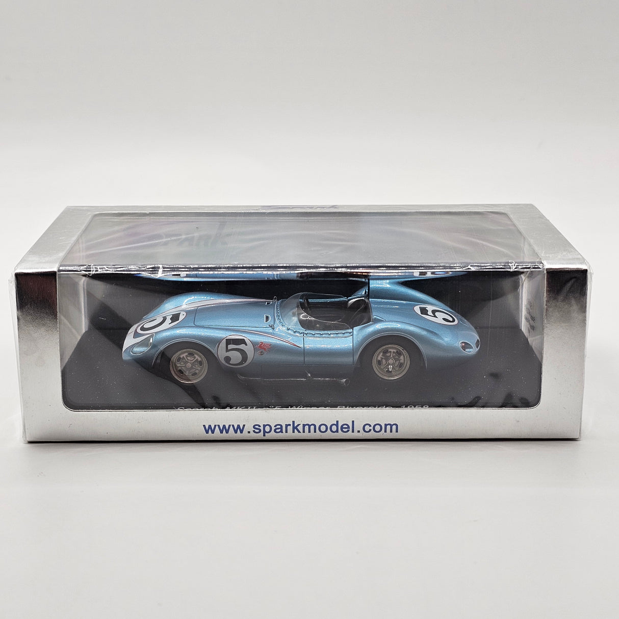 Spark Scarab MKII Chevrolet #5 Chuck Daigh Winner Riverside 1958 1/43 Scale