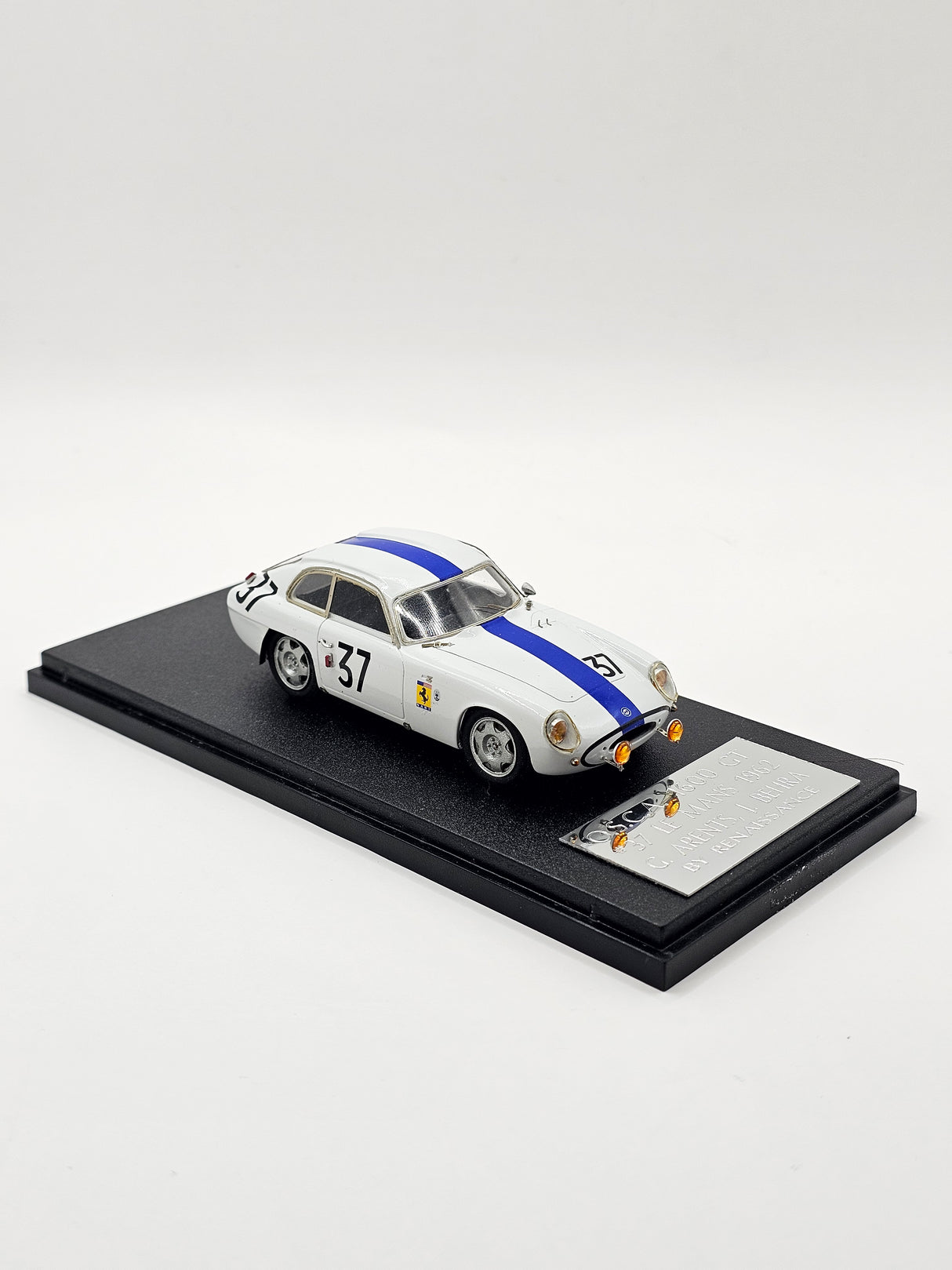 Renaissance OSCA 1600 GT Zagato #37 Automobili O.S.C.A. 24Hrs Le Mans 1962 1/43 Scale