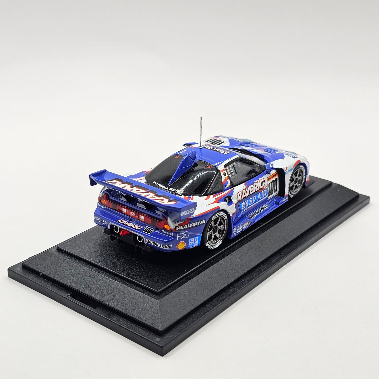 EBBRO Honda NSX #100 Raybrig Team Kunimitsu JGTC GT500 2003 1/43 Scale